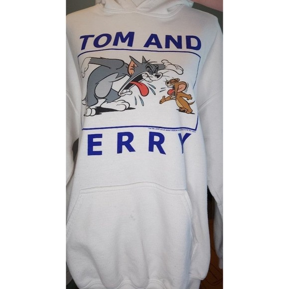 Tom and Jerry Sweatshirt white Large - Picture 3 of 8